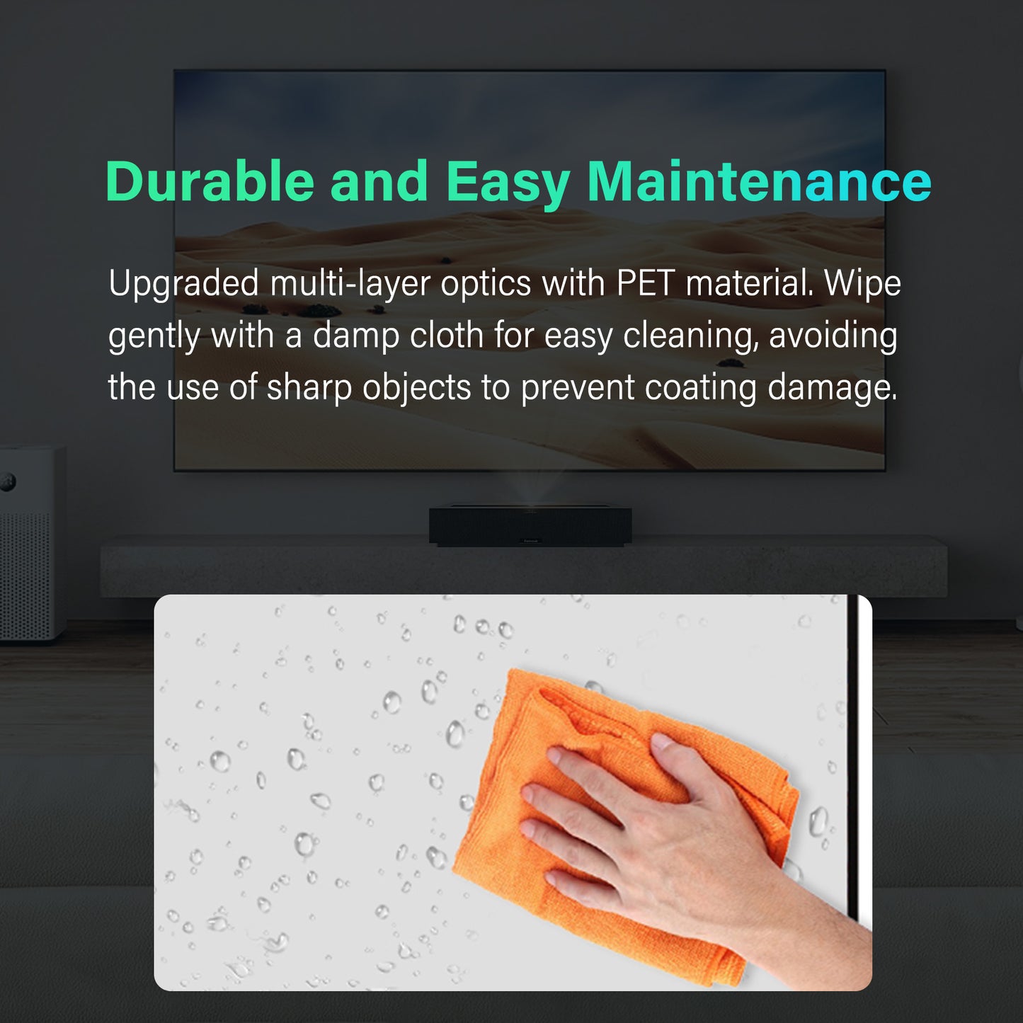 Winways ALR Rollable Fresnel Screen Self Adhesive Magnetic Sheet Set - Formovies
