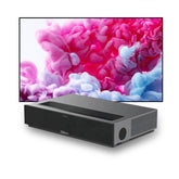 120 INCH Formovie Theater Premium Laser 4K TV Ultra Short Throw Projector+Winways UST Throw ALR Fresnel Screen