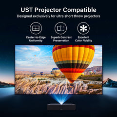 Winways UST Throw ALR Fixed Frame Lenticular Screen - Formovies