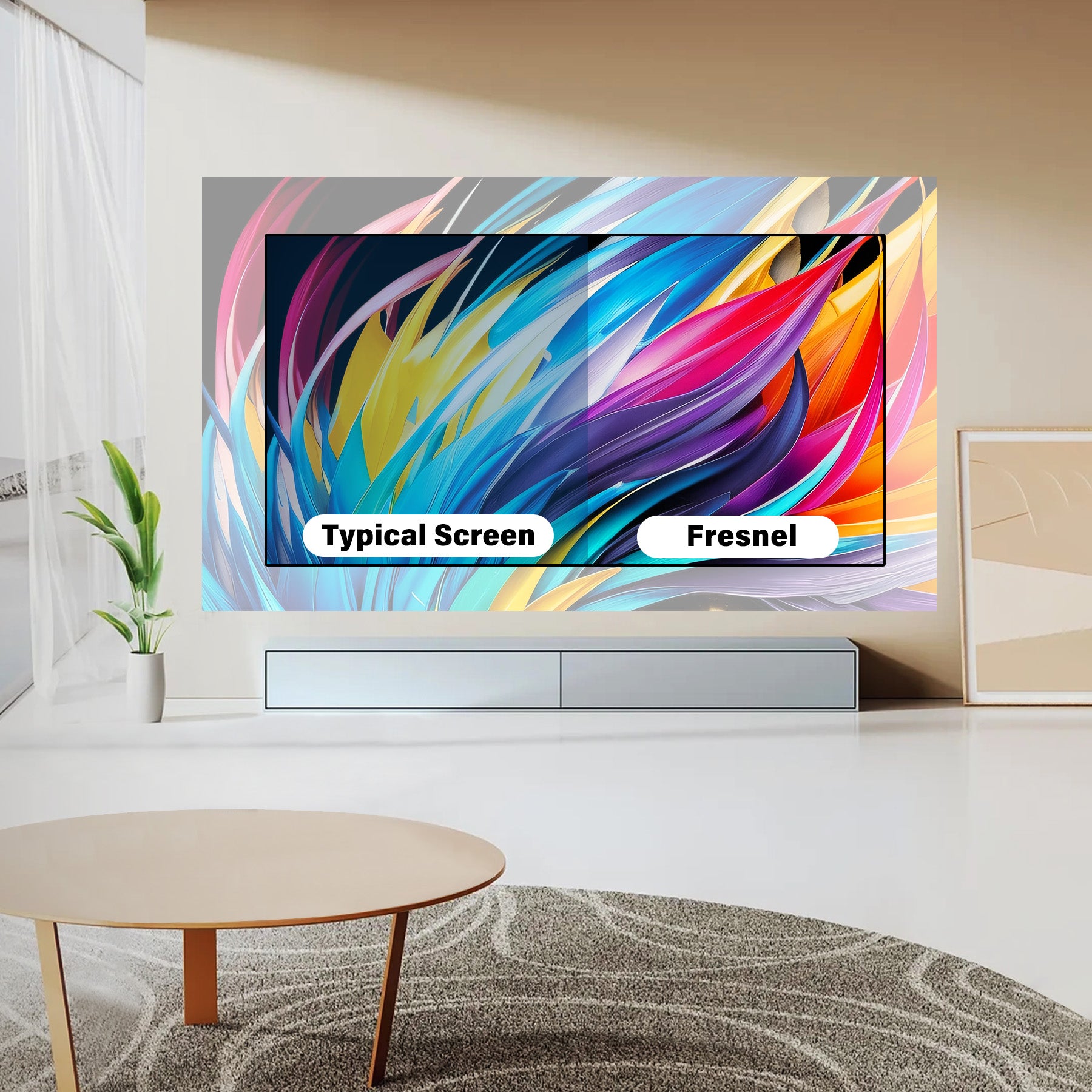 Winways ALR Rollable Fresnel Screen Self Adhesive Magnetic Sheet Set - Formovies