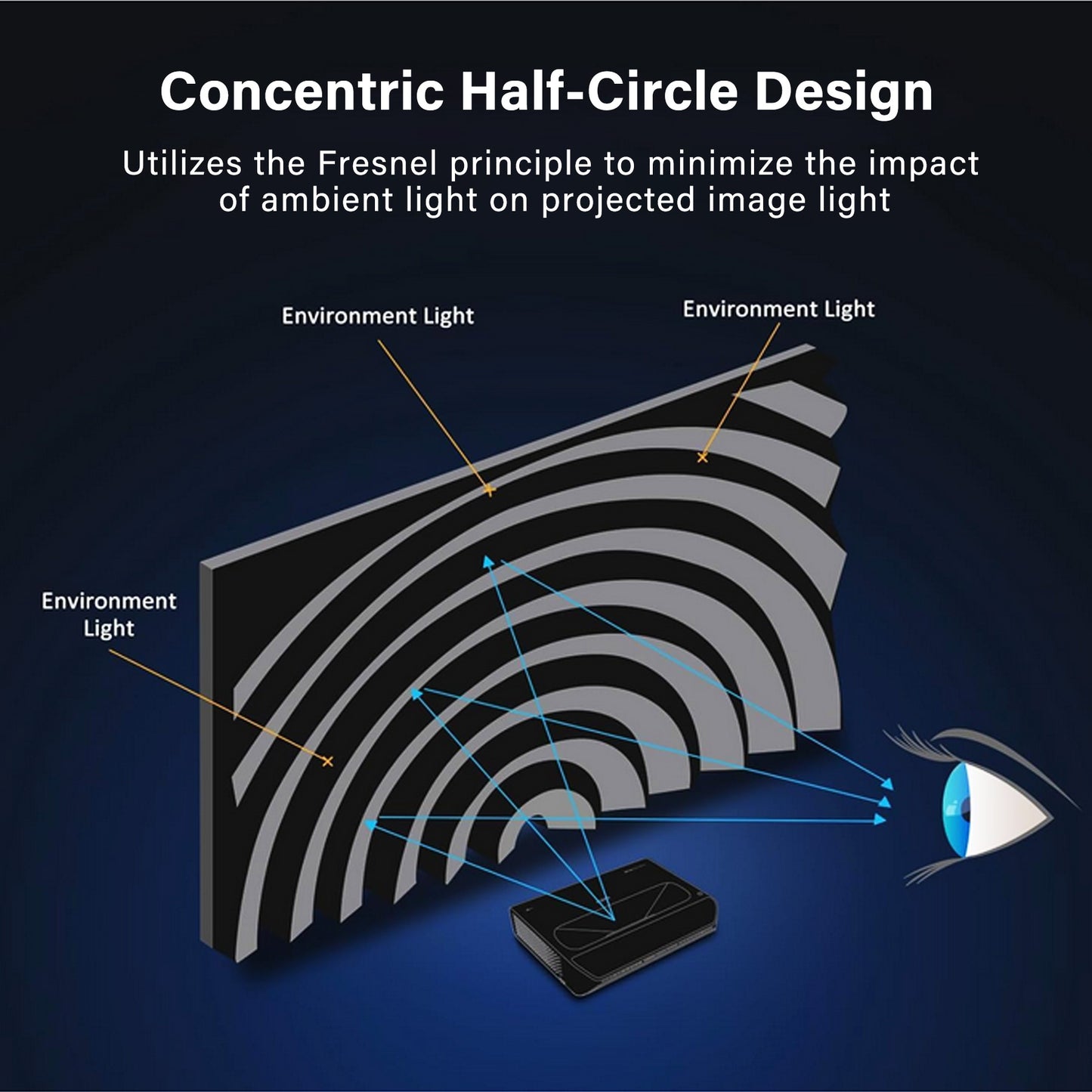 Winways ALR Rollable Fresnel Screen Self Adhesive Magnetic Sheet Set - Formovies