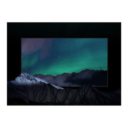 Winways Medium Throw ALR 100'' Solid Panel Fresnel Screen - Formovies